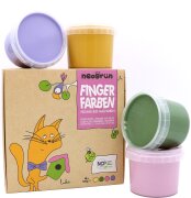 Bio-Fingerfarben 4er Set Luka