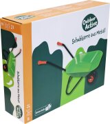Outdoor active Schubkarre-Metall, grün/schwarz