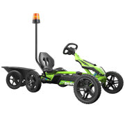 BERG Gokart Rally 2.0 DRT Grün BFR mit Anhänger...