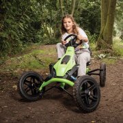 BERG Gokart Rally 2.0 DRT Grün BFR mit Rundumleuchte