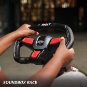BERG Gokart Rally 2.0  APX Blau BFR mit Anhänger und Rundumleuchte