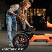 BERG Gokart Rally 2.0  APX Blau BFR mit Anhänger und Rundumleuchte