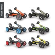 BERG Gokart Rally 2.0  APX Blau BFR mit Anhänger und Rundumleuchte