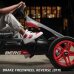 BERG Gokart Rally 2.0  APX Blau BFR mit Anhänger und Rundumleuchte