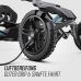 BERG Gokart Rally 2.0 DRT schwarz BFR-3 mit Anhänger und Rundumleuchte