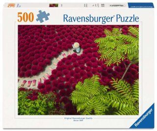 Ravensburger Ein Meer aus Rot 500 Teile Puzzle