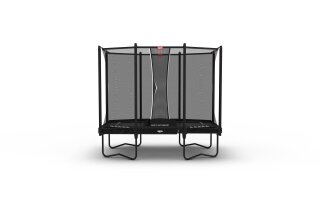 BERG Trampolin Ultim Favorit Regular 280 Black + Safety Net Comfort Airflow
