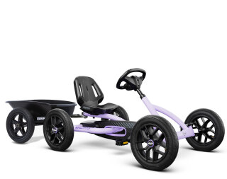 BERG Gokart Buddy Purple BFR inkl. Anhänger