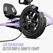 BERG Gokart Buddy Purple BFR inkl. Anhänger
