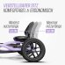 BERG Gokart Buddy Purple BFR inkl. Rundumleuchte