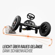 BERG Gokart Buddy Cross Black BFR inkl. Rundumleuchte