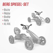 Berg Gokart Zubehör Spiegel passend zu Buzzy, Reppy,...