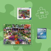 Ravensburger Puzzle  Blumenmarkt, Frankreich 500 Teile