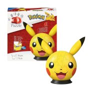 Ravensburger 3D Puzzles Puzzle-Ball Pokémon Pikachu mit Ohren