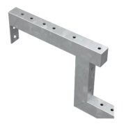 2 Stück PLUS Treppenwange Stahl verzinkt 2-Stufen - Schritttiefe 28 cm