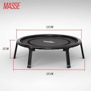 BERG Fitness Trampoline 110 Black