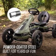BERG Gokart Rally 2.0 Jeep Cherokee grün BFR Inkl....