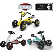 BERG Gokart XL Traxx John Deere BFR-3 mit Gangschaltung inkl. Soziussitz