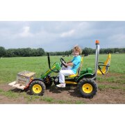 BERG Gokart XL Traxx John Deere BFR-3 mit Gangschaltung inkl. Soziussitz