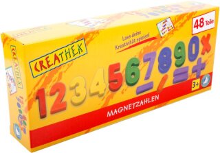 CR Magnet Zahlen u. Zeichen 48teilig