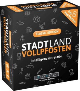 STADT LAND VOLLPFOSTEN Kartenspiel Class