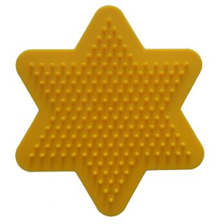HAMA Stiftplatte kleiner Stern gelb