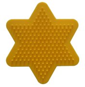 HAMA Stiftplatte kleiner Stern gelb