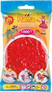 HAMA Perlen Rot 1.000 Stück