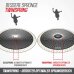 BERG Trampolin rund 430 cm grau mit Sicherheitsnetz Deluxe Champion Regular