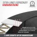 BERG Trampolin rund 430 cm grau mit Sicherheitsnetz Deluxe Champion Regular