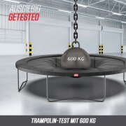 BERG Trampolin rund 430 cm grau mit Sicherheitsnetz...