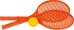Softtennis-Set 53cm sortiert