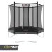 BERG Trampolin rund 270 cm grau mit Sicherheitsnetz Comfort Favorit Regular