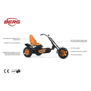 BERG Gokart XL Chopper BFR Tricycle
