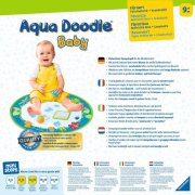 Ravensburger ministeps 4181 Aqua Doodle Baby - Fleckenfreies Stempeln mit Wasser - Erstes Stempelset für Babys ab 9 Monaten - Mit magischer Stoffmatte