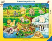 Ravensburger Kinderpuzzle - 06052 Zoobesuch -...