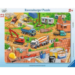 Ravensburger Arbeit auf der Baustelle