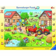 Ravensburger Kinderpuzzle - 06582 Mein kleiner Bauernhof...