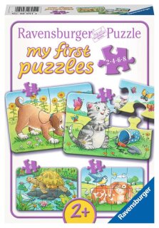 Ravensburger my first puzzles Niedliche Haustiere