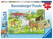 Ravensburger Kinderpuzzle - 07833 Auf dem Pferdehof -...