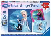 Ravensburger Kinderpuzzle - 09269 Elsa, Anna & Olaf -...