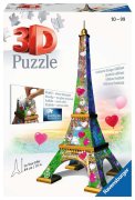 Ravensburger 3D Puzzle 11183 - Eiffelturm Love Edition -...