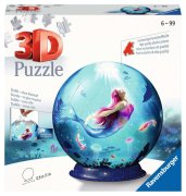 Ravensburger 3D Puzzle-Ball 72 T. 3D Bezaub.Meerjungfrauen