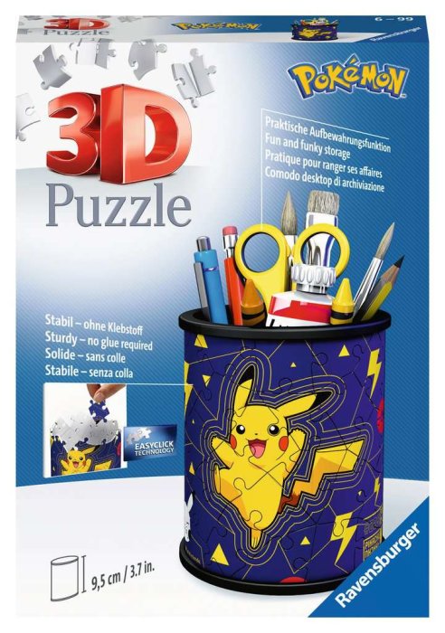 Ravensburger 3D Sonderformen Pencil Cup Pokemon