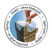 Ravensburger 3D Puzzle 12554 - Big Ben - 216 Teile - Der weltbekannte Uhrenturm aus London zum selber Puzzeln ab 8 Jahren