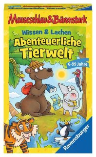 Ravensburger Mauseschlau & Bärenstark Wissen und Lachen - Abenteuerliche Tierwelt