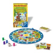 Ravensburger 20737 - Wissen und Lachen-Abenteuerliche Tierwelt, Mauseschlau & Bärenstark für Kinder, Kinderspiel für 2-4 Spieler, Quiz ab 6 Jahren