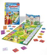 Ravensburger 24964 - Zahlen-Zauber - Spielen und Lernen für Kinder, Lernspiel für Kinder ab 4-7 Jahren, Spielend Neues Lernen für 2-4 Spieler