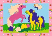 Ravensburger Malen nach Zahlen 27773 - Süße Ponys - Kinder 5-7 Jahren
