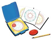 Ravensburger Spiral-Designer Mini 29708, Zeichnen lernen für Kinder ab 6 Jahren, Kreatives Zeichen-Set mit Mandala-Schablone für farbenfrohe Spiralbilder und Mandalas